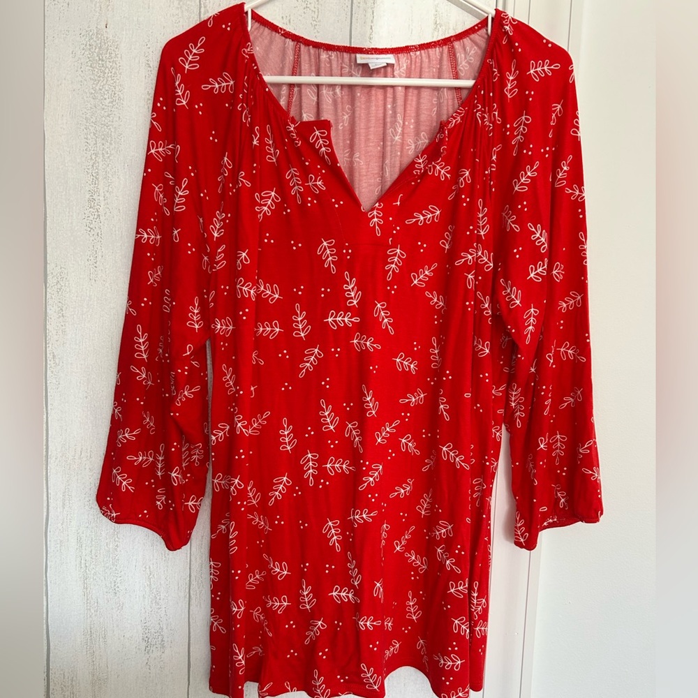 Lularoe women’s 3/4 sleeve floral top